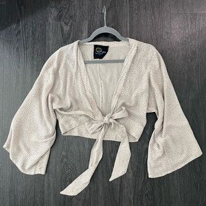 Planet Blue - Blue Life Tie front top